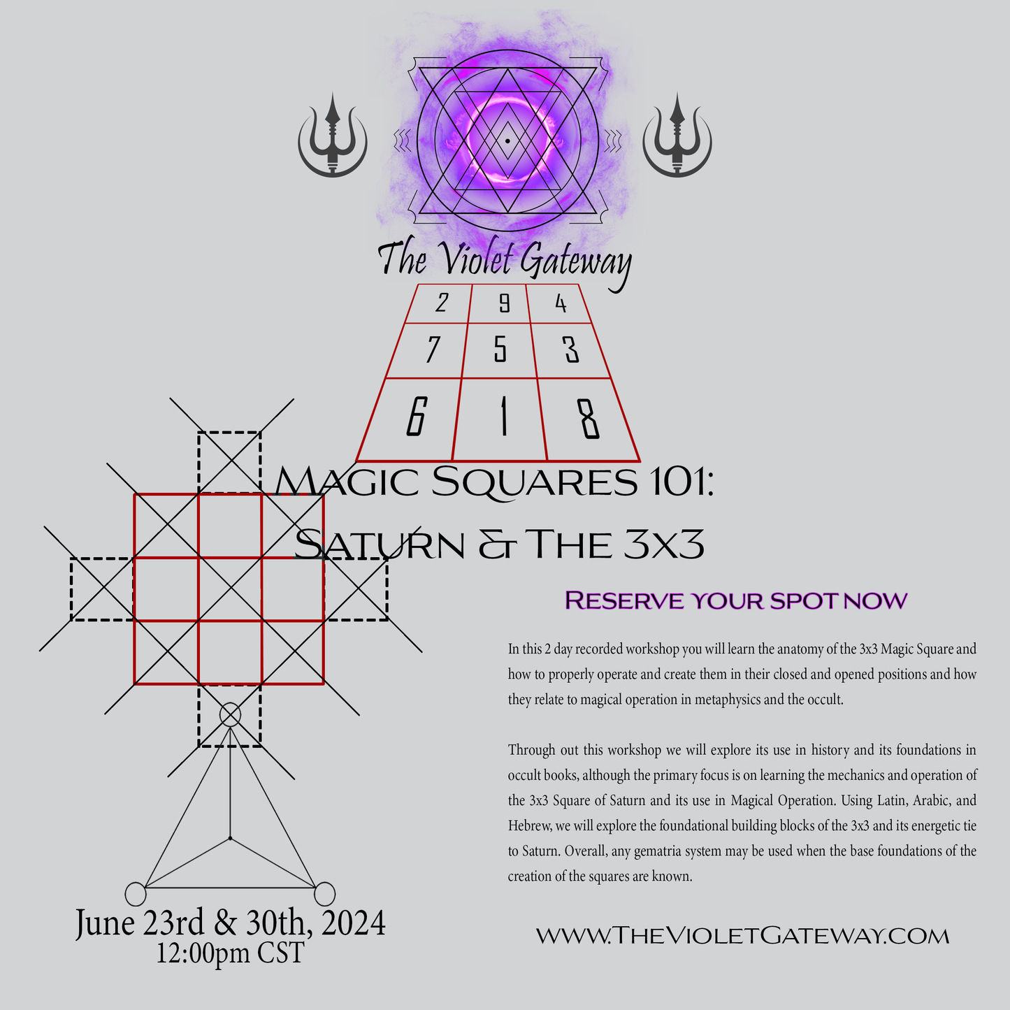 Magic Squares 101: Saturn & the 3x3